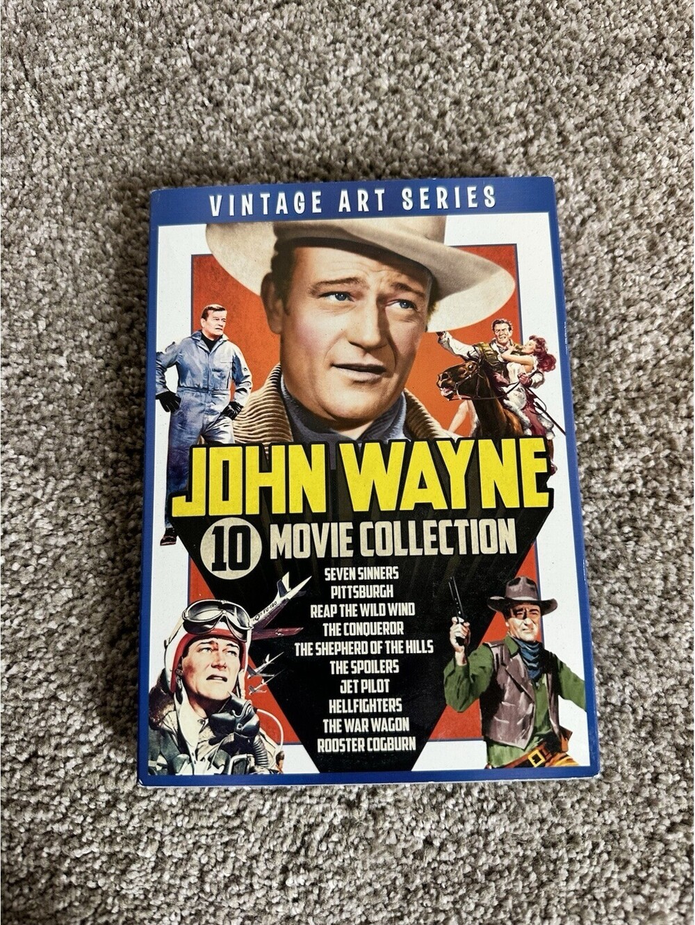Vintage Art Series John Wayne 10 Movie Collection